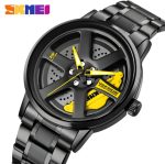 SKMEI 1787 Rotation Wheel Stainless Steel Watch - Image 2