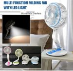 Rechargable Folding Fan S12-F1191 - Image 3
